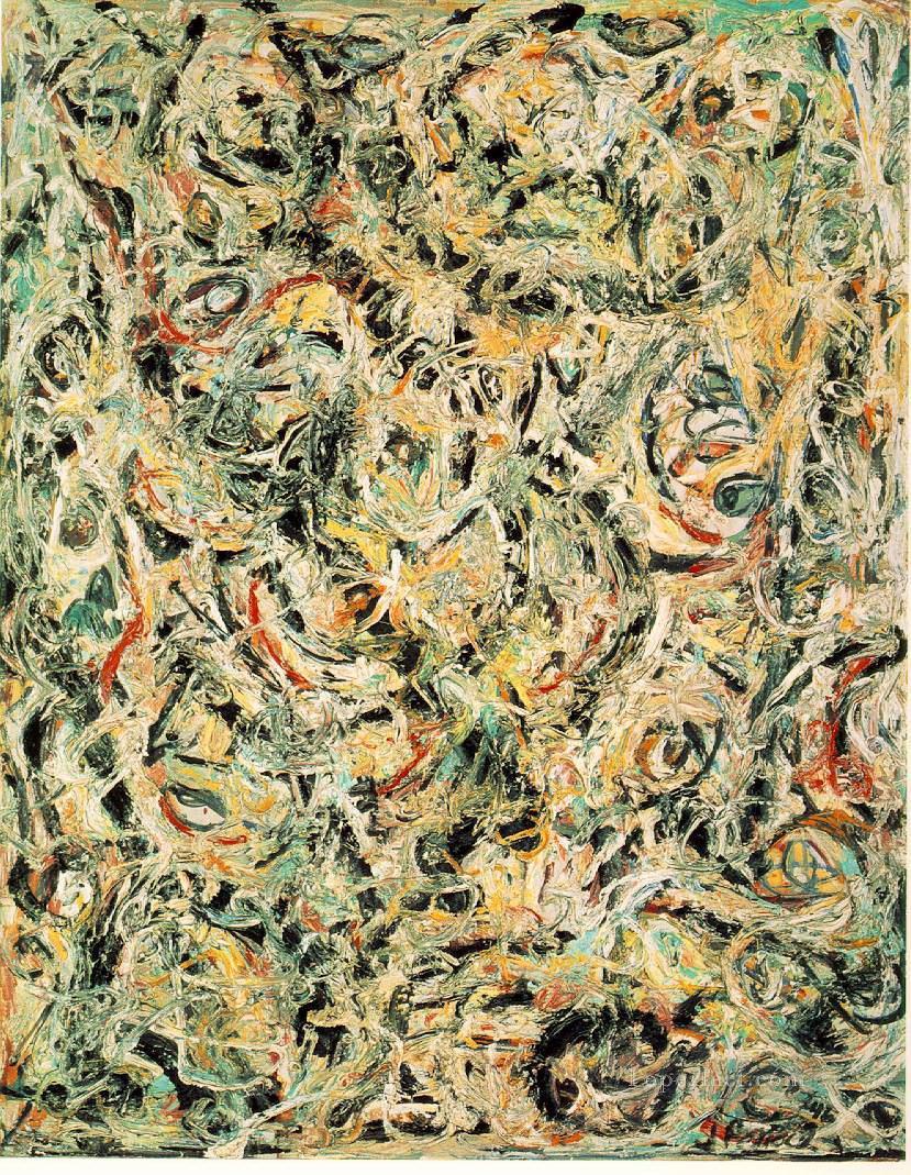 Eyes in the Heat Jackson Pollock Oil Paintings